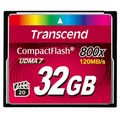 Карта памяти Transcend CompactFlash 32GB 800x, UDMA7 (TS32GCF800)