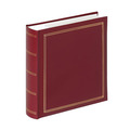 Фотоальбом Walther 13x18 см 200 фото, MONZA, красный
