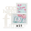 Мультирамка Fotografia Happy Family на 2 фото, белая