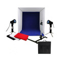 Комплект постоянного света FST Macro Kit, 2х50 Вт + фотобокс
