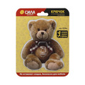 Крючок Сила Teddy, на силиконовом креплении, 12х14.5 см, до 2.5 кг
