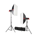 Комплект Falcon Eyes Sprinter LED 2400-SB Kit, 2х400 Дж