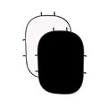 Фон Raylab RF-12 складной, белый / черный, 100x150 см
