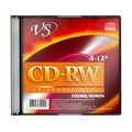 Диск VS CD-RW 80 4-12x Slim, 1 шт
