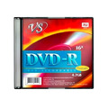 Диск VS DVD-R 4.7 GB 16x Slim Ink Print, 5 шт.