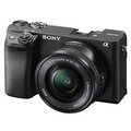 Беззеркальный фотоаппарат Sony a6400 Kit E 16-50mm F3.5-5.6 OSS PZ, черный