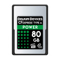 Карта памяти Delkin Devices Power, CFexpress Type А 80Gb, чтение 880, запись 790 Мбайт/с 