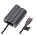 Адаптер питания Kingma TC-ENEL15, USB type C, вместо Nikon EN-EL15