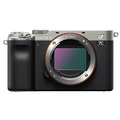Беззеркальный фотоаппарат Sony Alpha a7C Body, серебристый
