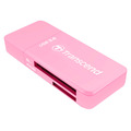 Карт-ридер Transcend RDF5 USB3.1 Gen 1, розовый (TS-RDF5R)