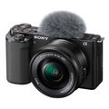 Беззеркальный фотоаппарат Sony ZV-E10 Kit 16-50 черный уцененный