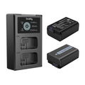 Аккумуляторы SmallRig NP-FW50 с зарядным устройством (3818)