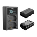 Аккумуляторы SmallRig LP-E6NH с зарядным устройством (3821)