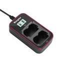 Зарядное устройство Kingma BM058-ENEL25 для 2х Nikon EN-EL25, USB, с дисплеем 