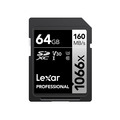 Карта памяти Lexar SDXC 64GB Professional 1066x UHS-I U3 V30 (160/70 MB/s)