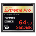 Карта памяти SanDisk CompactFlash 64GB  Extreme Pro 160 Mb/s (SDCFXPS-064G-X46) уцененный