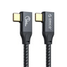 Кабель Orico CSL32-10, USB-C 3.2 Gen2х2, 20 Гбит/с, PD 100 Вт, угловой, 1 м