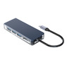 Док-станция Orico WB-6RJ-V1: 3х USB-A, HDMI 1.4, RJ45, USB PD 100 Вт