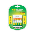 Зарядное устройство GP R03/R6x2/4 + 4 аккумулятора AA 2700 мАч