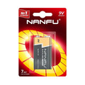 Батарейка Nanfu 9V / 6LR61 «Крона», 1 шт.