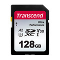 Карта памяти Transcend SDXC 128GB 340S UHS-I Class U3 V30 A2 160/90 Mb/s уцененный