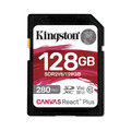 Карта памяти Kingston SDXC 128GB Canvas React Plus UHS-II V60 100/280Mb/s