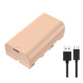 Аккумулятор Kingma NP-F550, 2600 мАч, зарядка USB-C