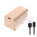 Аккумулятор Kingma NP-F750, 5200 мАч, зарядка USB-C