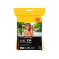 Фотобумага Kodak Paper Glossy, глянцевая, 10x15 см, 210г/м2, 100 листов