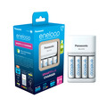 Зарядное устройство Panasonic Eneloop Smart & Quick + 4х АА 2000 мАч (K-KJ55MCD40E)