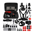 Комплект аксессуаров Puluz PKT10 Accessories Combo Kit 45 в 1 для экшн-камер, в кейсе