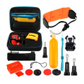 Комплект аксессуаров Puluz PKT13 Surfing Accessories Kit 14 в 1, для экшн-камер, в кейсе