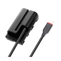 Адаптер питания Kingma TC-F550 вместо Sony NP-F550, кабель USB-C