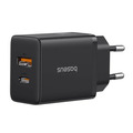 Зарядное устройство Baseus Cube 20W, USB-C + USB-A, 20 Вт, черное