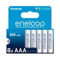 Аккумуляторы Panasonic Eneloop AAA, 800 мАч, 8 шт (BK-4MCDE/8BE)