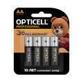 Батарейки Opticell AA Professional, 4 шт.