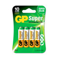 Батарейки GP Super AA, 4 шт.