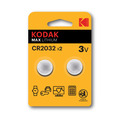 Батарейка Kodak CR2032-2BL, 2 шт.