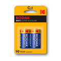 Батарейки Kodak МАХ LR14-2BL [KC-2], 2 шт.