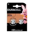 Батарейки Duracell 2016, 2 шт.