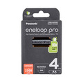 Аккумуляторы Panasonic Eneloop Pro AA, 2450 мАч, 4 шт с кейсом (BK-3HCDEC-4BE)
