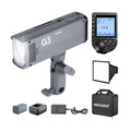 Вспышка Neewer Q3 TTL, 200 Дж + синхронизатор QPRO-S для Sony