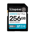 Карта памяти Kingston SDXC 256GB Canvas Go! Plus G4 UHS-I U3 V30 160/200Mb/s