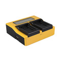Зарядное устройство Patona 7580 Dual LCD USB, для 2х Sony NP-FW50, дисплей