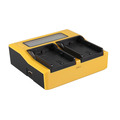 Зарядное устройство Patona 7583 Dual LCD USB, для 2х Canon LP-E6, дисплей