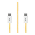 Кабель TFN USB-C / USB-C, 60 Вт, 1.2 м, желтый