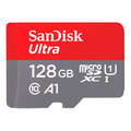 Карта памяти SanDisk MicroSDXC 128GB Ultra UHS-I 140Mb/s (без адаптера) уцененный