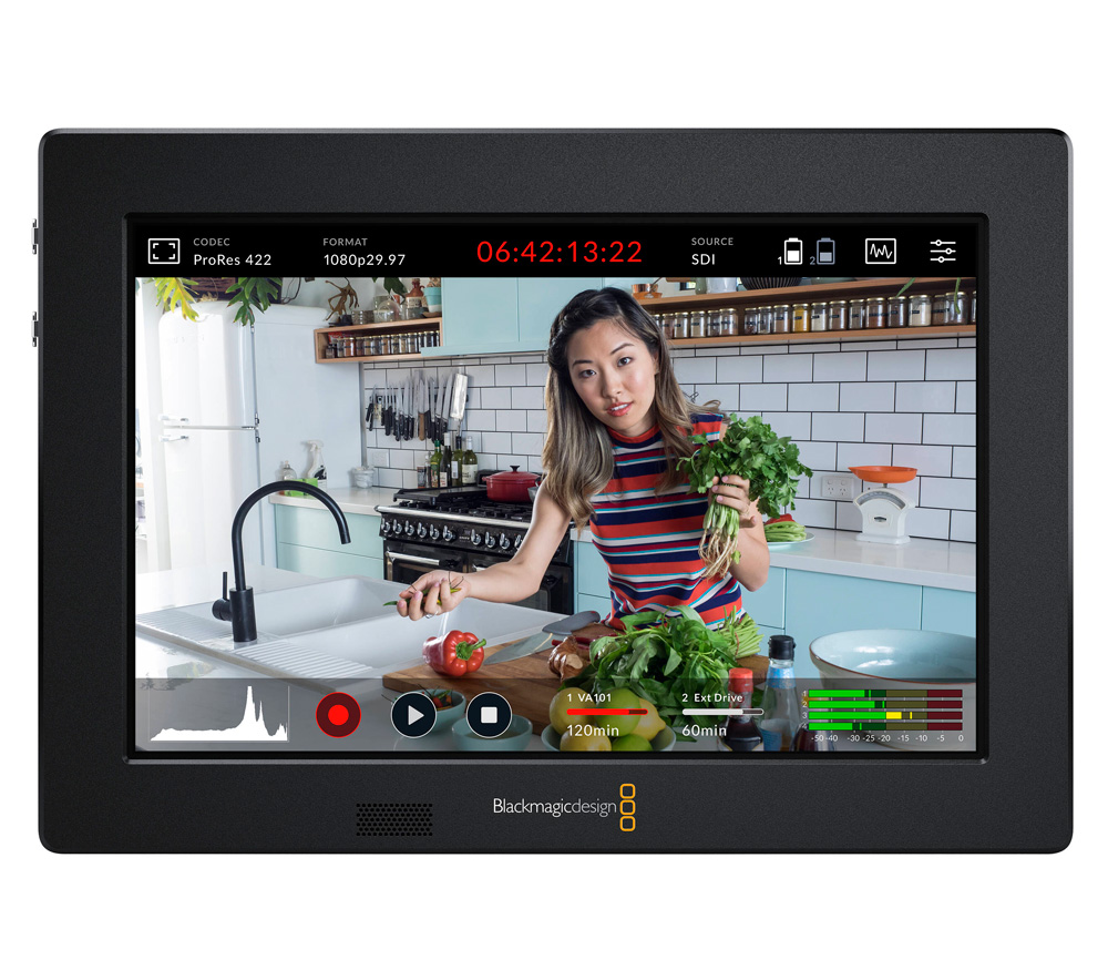 Assistant 7. Blackmagic Video assist 5” 3g.