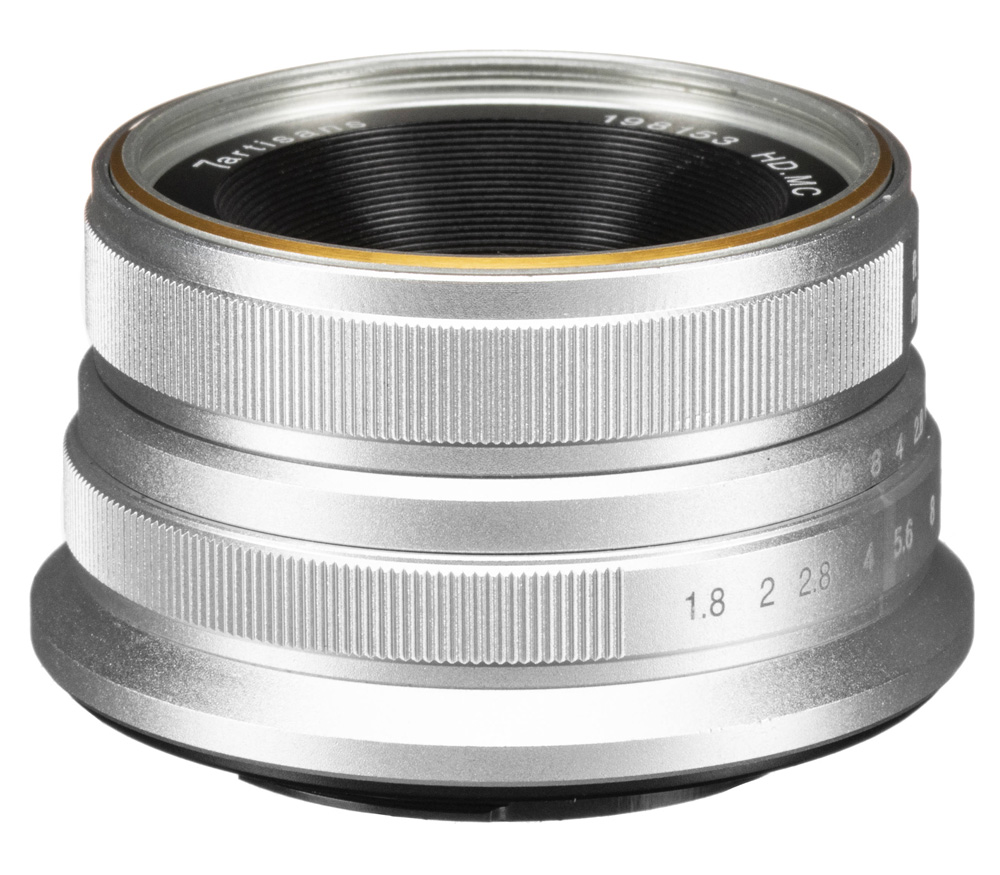 25mm f/1.8 Fujifilm X, серебристый