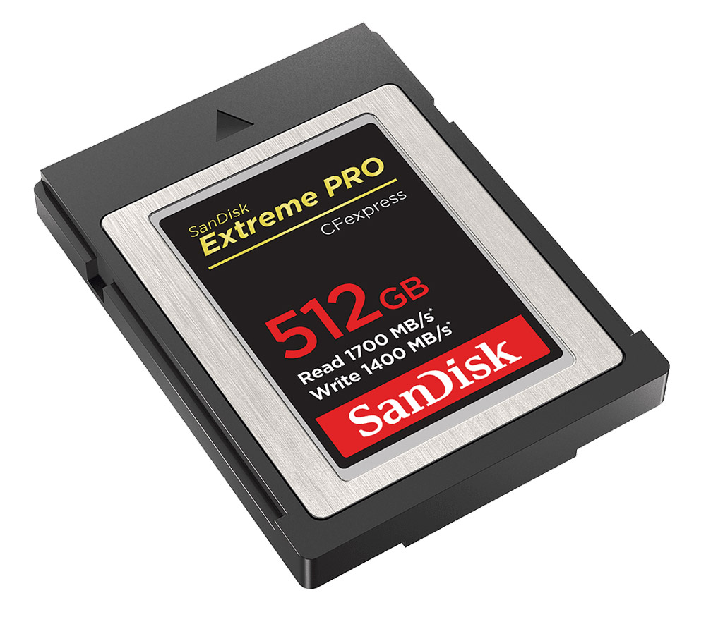 CFexpress Type B 512GB Extreme Pro, 1700 / 1400 МБ/с
